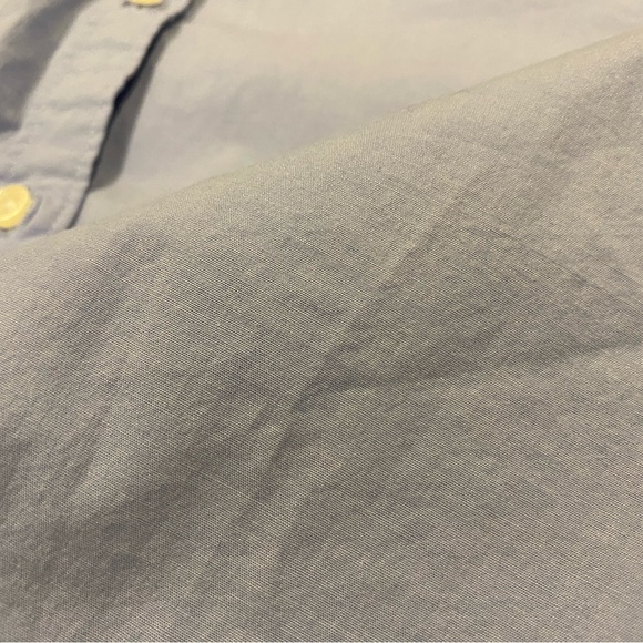 Abercrombie Poplin Dress shirt white-collar button down (Size L) - Picture 4 of 4